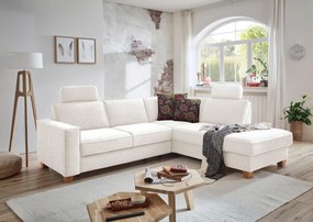 XXXLutz ROHOVÁ SEDAČKA, textil, krémová Sit & More - Sedačky - 000144005803