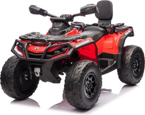 LEAN CARS Štvorkolka Can Am Outlander 4x4 DK-CA005 červená