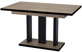 Rozkladací stôl Appia Black 210 dub cremona torro