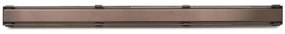 I-DRAIN Plano sprchový rošt z nerezovej ocele, dĺžka 1000 mm, čokoládová kartáčovaná PVD, IDRO1000C