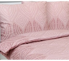 Bellatex Saténové prestieradlo Ornamentstaroružový , 140 x 200 cm, 70 x 90 cm, 140 x 200 cm, 70 x 90 cm