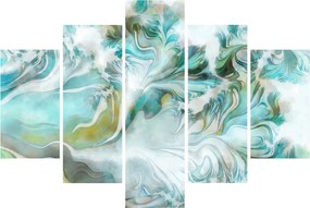 Obraz - Maľba abstraktných vzorov (150x105 cm)