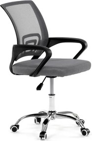Detská otočná stolička sivá KA-L103 GREY