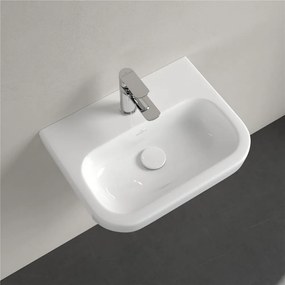 VILLEROY &amp; BOCH Architectura závesné umývadielko s otvorom, bez prepadu, 500 x 380 mm, biela alpská, s povrchom CeramicPlus, 437351R1