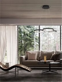 LED luster Magnus 55 čierne