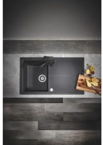 GROHE 324412432 - Kuchynská batéria START 184 mm čierna