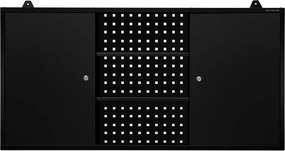 Visiaca dielenská skrinka, čierna, 1200x600x200 mm: BEN All Black