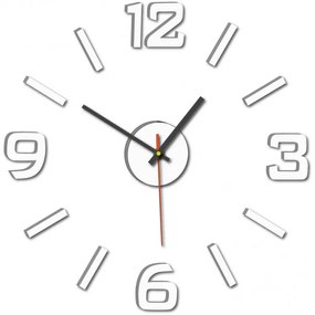 Nalepovacie nástenné hodiny z akrylu – moderné 3D plexi hodiny | SENTOP X0089