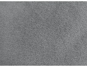 Sivá ženilková rozkladacia/s úložným priestorom rohová pohovka (pravý roh/s leňoškou) Roxelane – Bobochic Paris