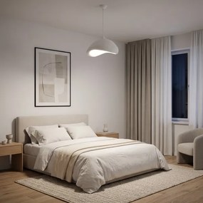 Brilagi - Závesné svietidlo na lane WABI SABI 1xE27/40W/230V pr. 52 cm biela