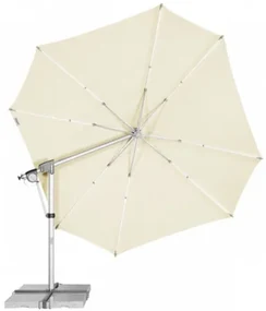 Doppler Slnečník výkyvný PROTECT 400P konštrukcia + potah : Barvy slunečníků - T820