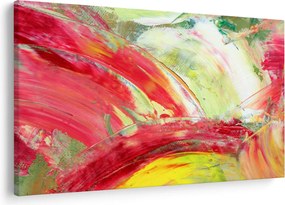Obraz abstrakcie - maľba (90x60 cm)