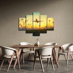 Obraz vzletu lietadla (150x105 cm)