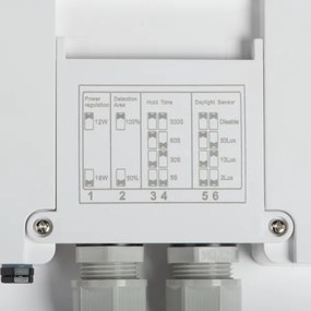 Kanlux 38785 - LED Vonk. sv. so senz. BENO 24/30W/230V 3000/3500/4000K IP65 biela