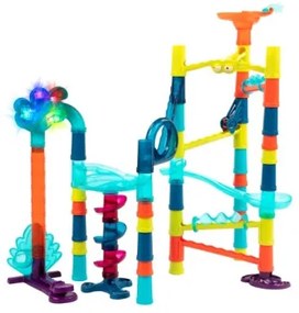 B-Toys - Gulôčková dráha MARBLE Deluxe 3xAG13