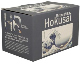 Porcelánový hrnček Hokusai The Great Wave 350 ml sada 2ks