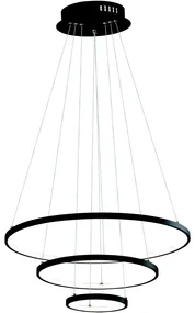 Eurolamp LED Luster na lanku LED/42W/230V 3000K čierna EU0011