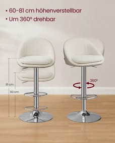 Set dvoch barových stoličiek LJB110W01
