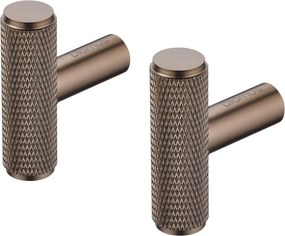 Sivé nástenné kovové háčiky v súprave 2 ks Rof – Blomus