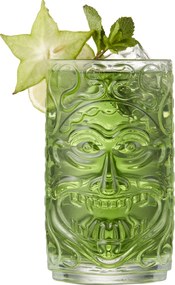 Poháriky na koktaily Tiki 450 ml priehľadné 4 ks