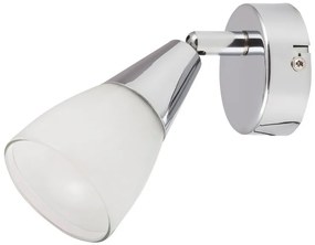 Rabalux NICOLETTE nástenné bodové svietidlo max. 1x40W | E14 | IP20 - chróm