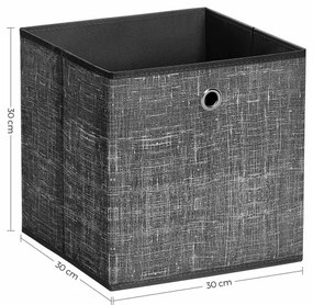 Set stohovateľných boxov RFB006B01 (6 ks)