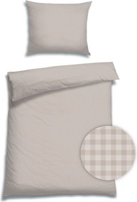 XXXLutz POSTEĽNÁ BIELIZEŇ satén béžová 140/200 cm Florella - Obliečky & plachty - 004388002008