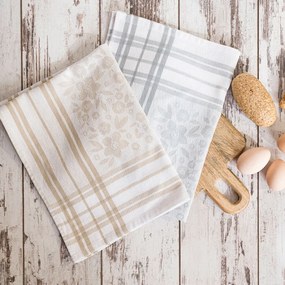 KUCHYNSKÁ UTIERKA FIOLKA 50X70 CM VZOROVANÉ