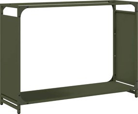 vidaXL Regál na krbové drevo, 90x28x65 cm, za studena lisovaná oceľ
