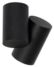 Dizajnové bodové svetlo čierne nastaviteľné - Michael