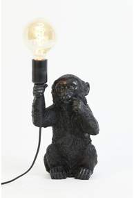 Čierna stolová lampa (výška 34 cm) Monkey - Light &amp; Living