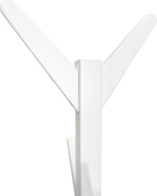 Noela Stojací drevený vešiak PORTU biely