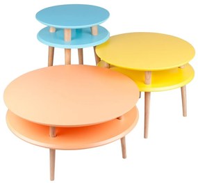 Svetlosivý konferenčný stolík Ragaba UFO, ⌀ 57 cm