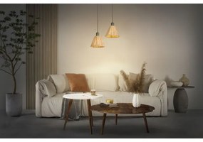 Ledvance - Luster na lanku DECOR RAFFIA 1xE27/15W/230V rafia