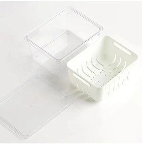 Organizér na ovocie a zeleninu, 2 sitá + 1 nádoba, BOITE