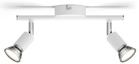 Philips - Bodové svietidlo LIMBALI 2xGU10/50W/230V biela