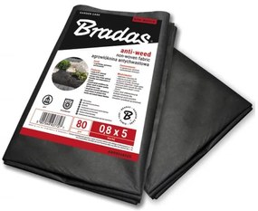 Bestent Agrovláknina 0,8x5m 80g/m2 s UV filtrom čierna