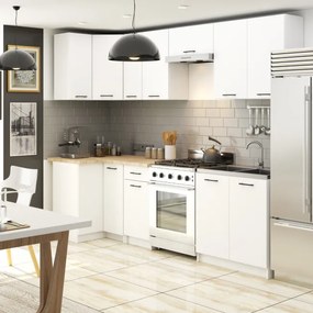 Horná kuchynská skrinka OLIWIA W30 H720 biela