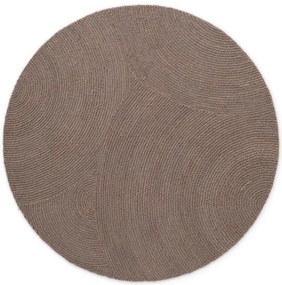 Koberec Hanse Home Calmio taupe kruh