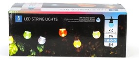 Aigostar - LED Vonkajšia dekoračná reťaz 10xLED/8m IP44 teplá biela