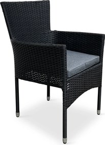 Noela Záhradný jedálenský set Grande Pasto + 8x ratanové kreslo Bali