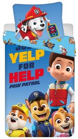 Bavlnené detské obliečky na jednolôžko 140x200 cm Paw Patrol – Jerry Fabrics