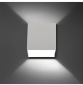Nástenné svietidlo Cube, 1x kovové tienidlo (výber z 3 farieb)