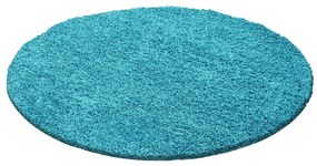 Tyrkysový okrúhly koberec ø 120 cm Life – Ayyildiz Carpets