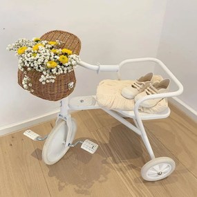 Detská trojkolka biela