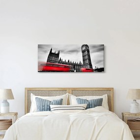 Obraz - Londýnske Houses of Parliament (120x50 cm)