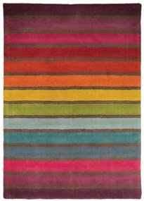 Flair Rugs koberce Ručne všívaný kusový koberec Illusion Candy Multi - 120x170 cm