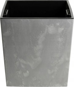 Sada 3 ks květináčů Walter šedý beton