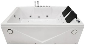 M-SPA - Kúpeľňová vaňa TURBO PLUS SPA s hydromasážou 186 x 121 x 65 cm