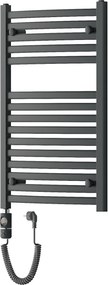 Mexen Helios, elektrické vykurovacie teleso 800 x 500 mm, 600 W, antracitová, W103-0800-500-2600-66
